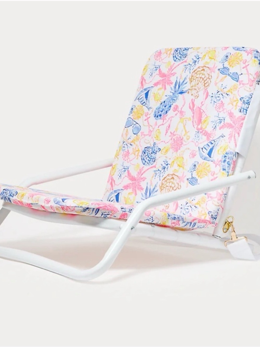 Brand New Lilly Pulitzer GWP Beach Chair Multi Barefoot Beachcomber